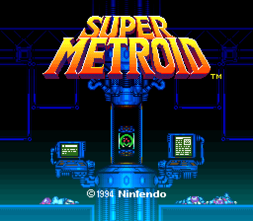 Title screen